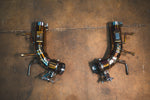 Titanium exhaust Ferrari 296 GTB/GTS: rear section pair overhead