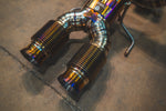 Titanium F1 exhaust McLaren Artura: rear pipe bellows
