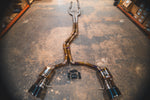Valvetronic Designs Titanium Exhaust Audi C8 RS6 / RS7 product assembly