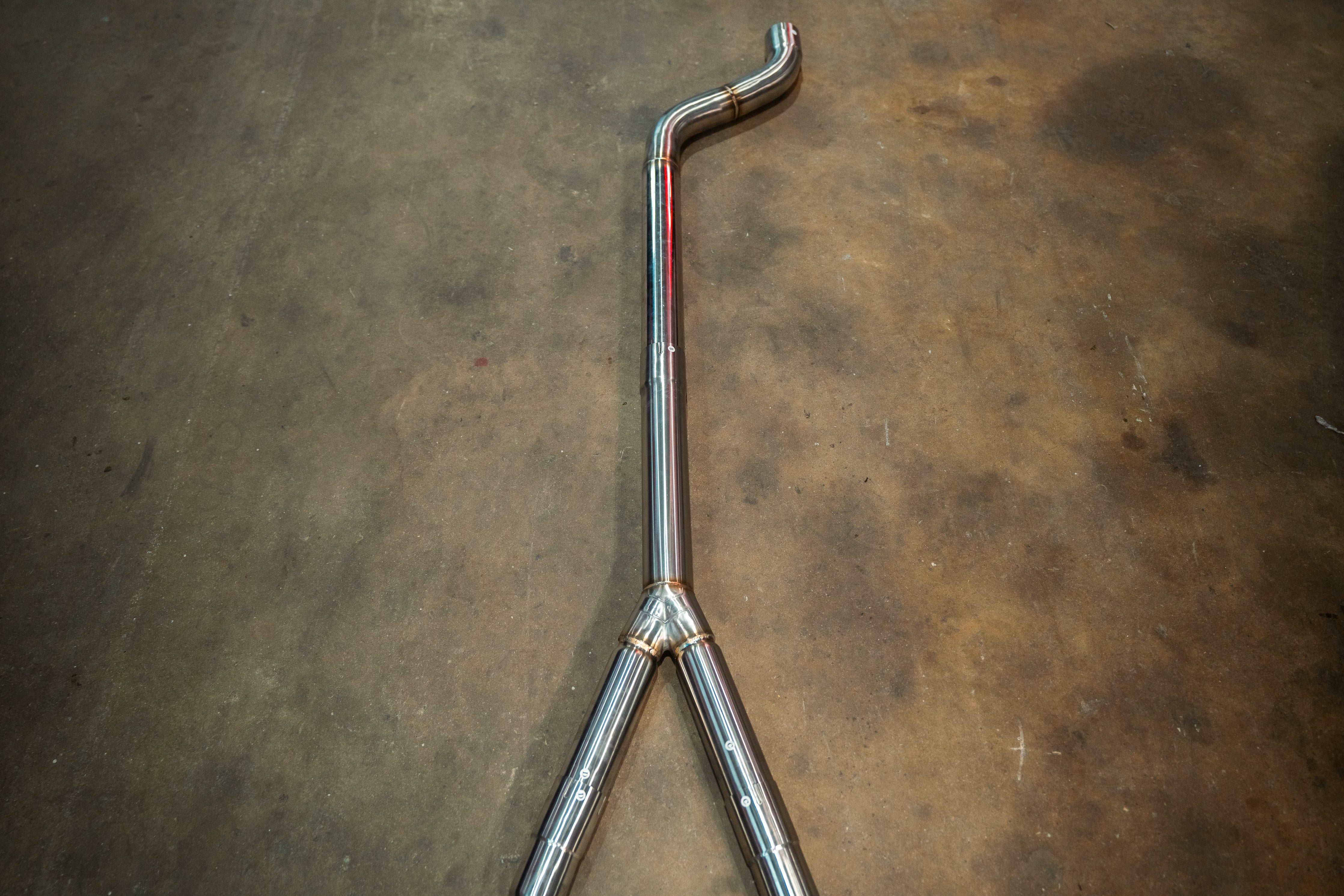 Stainless exhaust BMW X5/X6 40i: center midpipe