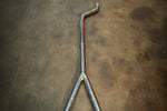 Stainless exhaust BMW X5/X6 40i: center midpipe