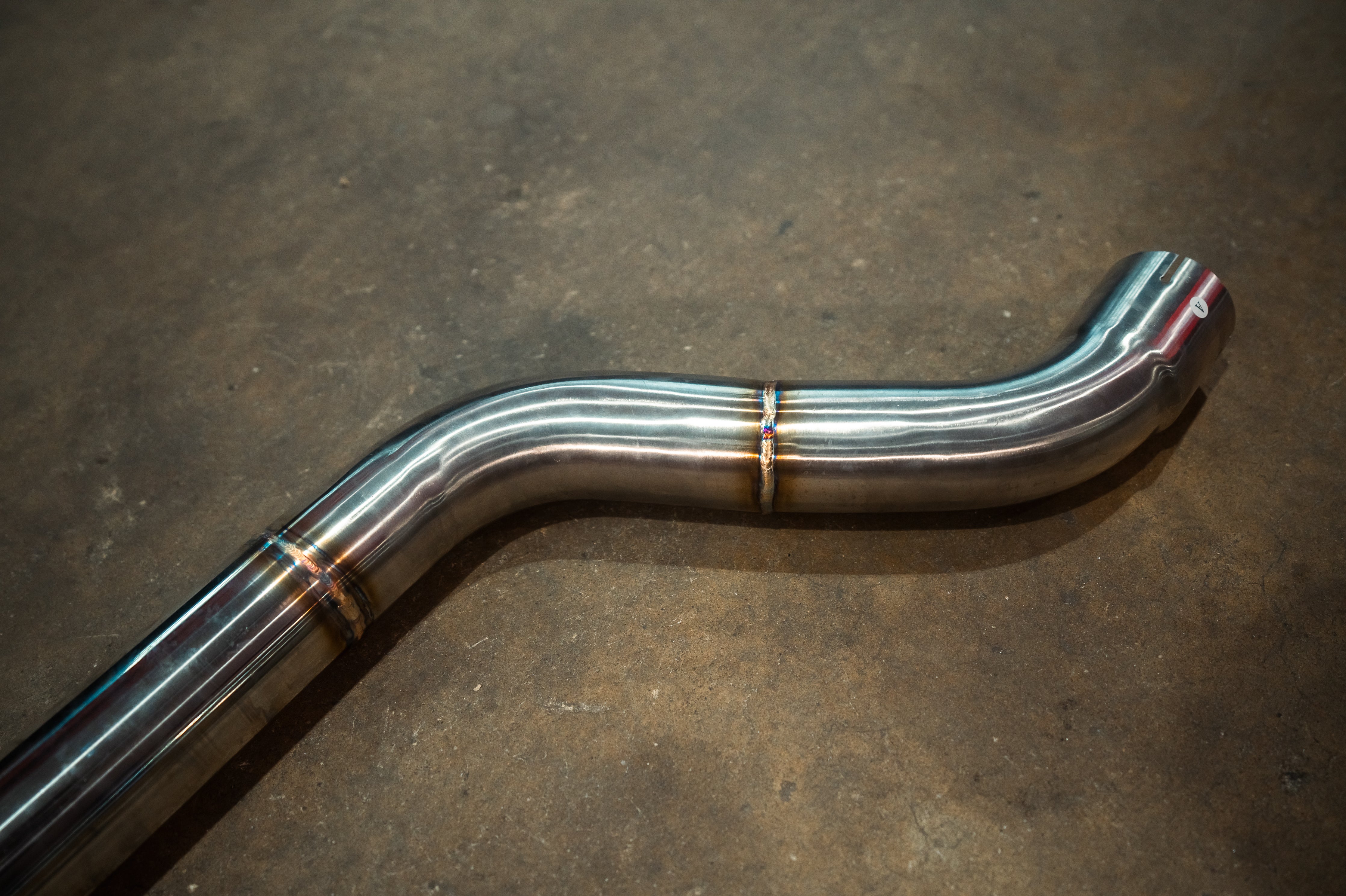 Stainless exhaust BMW X5/X6 40i: pipe bend