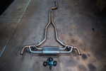 Stainless exhaust BMW X7 40i: complete exhaust and controller