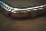 Stainless exhaust AMG GT 43: pipe bracket