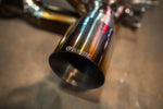 Titanium exhaust Maserati MC20: tip opening