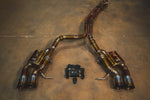 Valvetronic Designs Valved Exhaust Porsche Macan manufacturer gallery: complete cat-back with paired rear mufflers and control kit