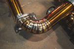 Valvetronic Designs Rear Exhaust Porsche 718 GT4 RS manufacturer gallery: segmented rear bend and flange connection
