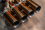 Titanium F1 exhaust McLaren 765LT: four exhaust tips