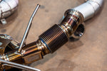 Titanium F1 exhaust McLaren 750S: flexible pipe section