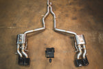 Valvetronic Designs Valved Exhaust AMG CLS63 W218 manufacturer gallery: complete exhaust with paired mufflers and control module