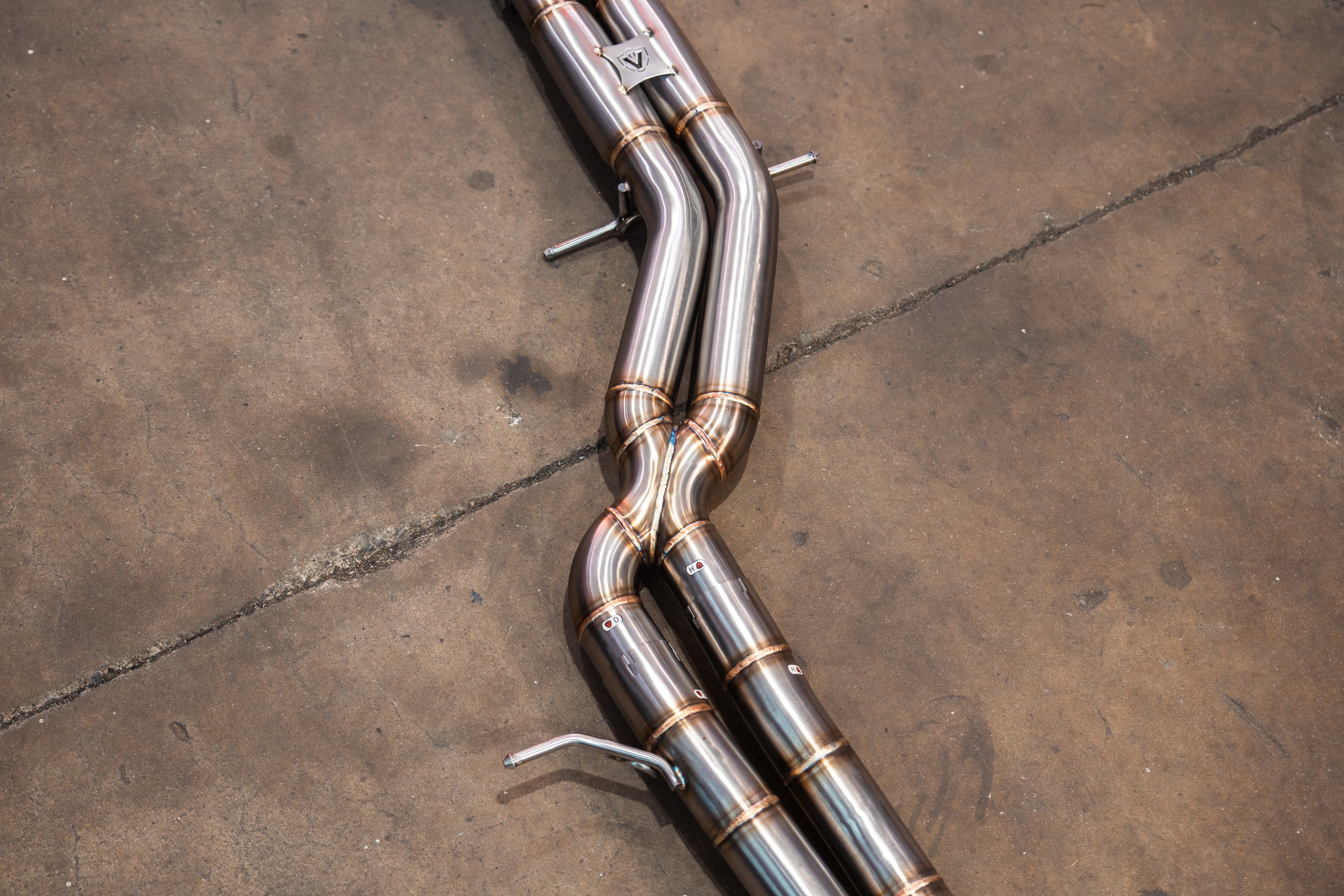 Valvetronic Designs Stainless Exhaust Porsche Cayenne 9Y0 4.0T product detail