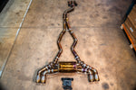 Titanium exhaust BMW G42 M240i: complete titanium system