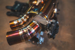 Valvetronic Designs Exhaust Porsche 992 Carrera / Turbo manufacturer gallery: electronic valve actuator beside the outlet tube