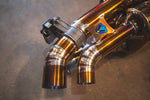 Valvetronic Designs Exhaust Porsche 992 Carrera / Turbo manufacturer gallery: pair of outlet branches, actuator and crossover brace
