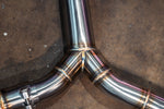 Stainless exhaust WRX FA20: center Y-junction