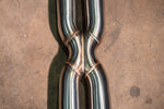 Valvetronic Designs Valved Exhaust Corvette C7 manufacturer gallery: close-up of the central crossover tubes