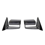 A back wide view of APR Performance GT2 Aero Mirrors for Toyota Supra A90 2020+ with white background
