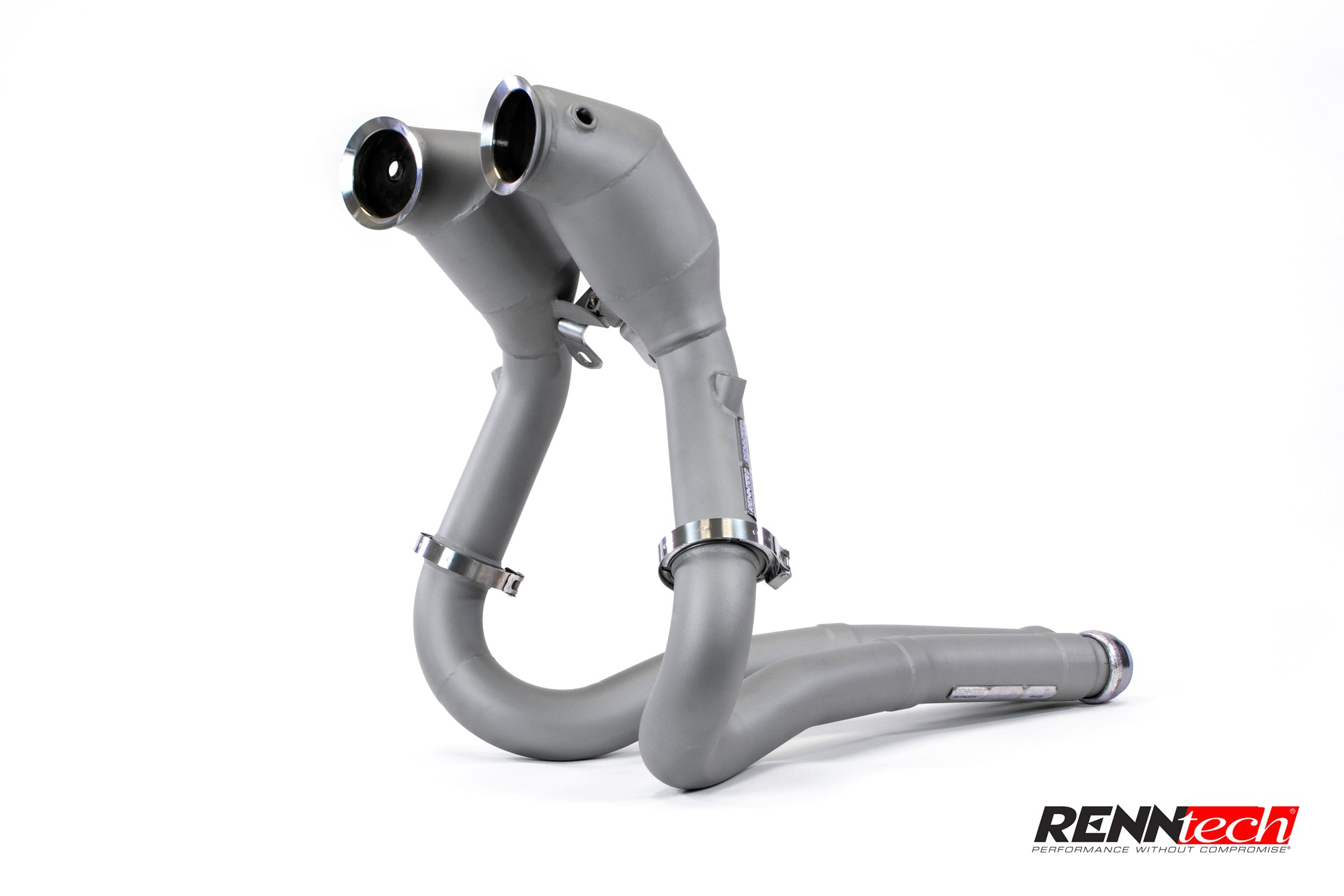 RennTech downpipes for the AMG GT C with catalysts - R1 Performance Package for the 2018-2021 AMG GT R