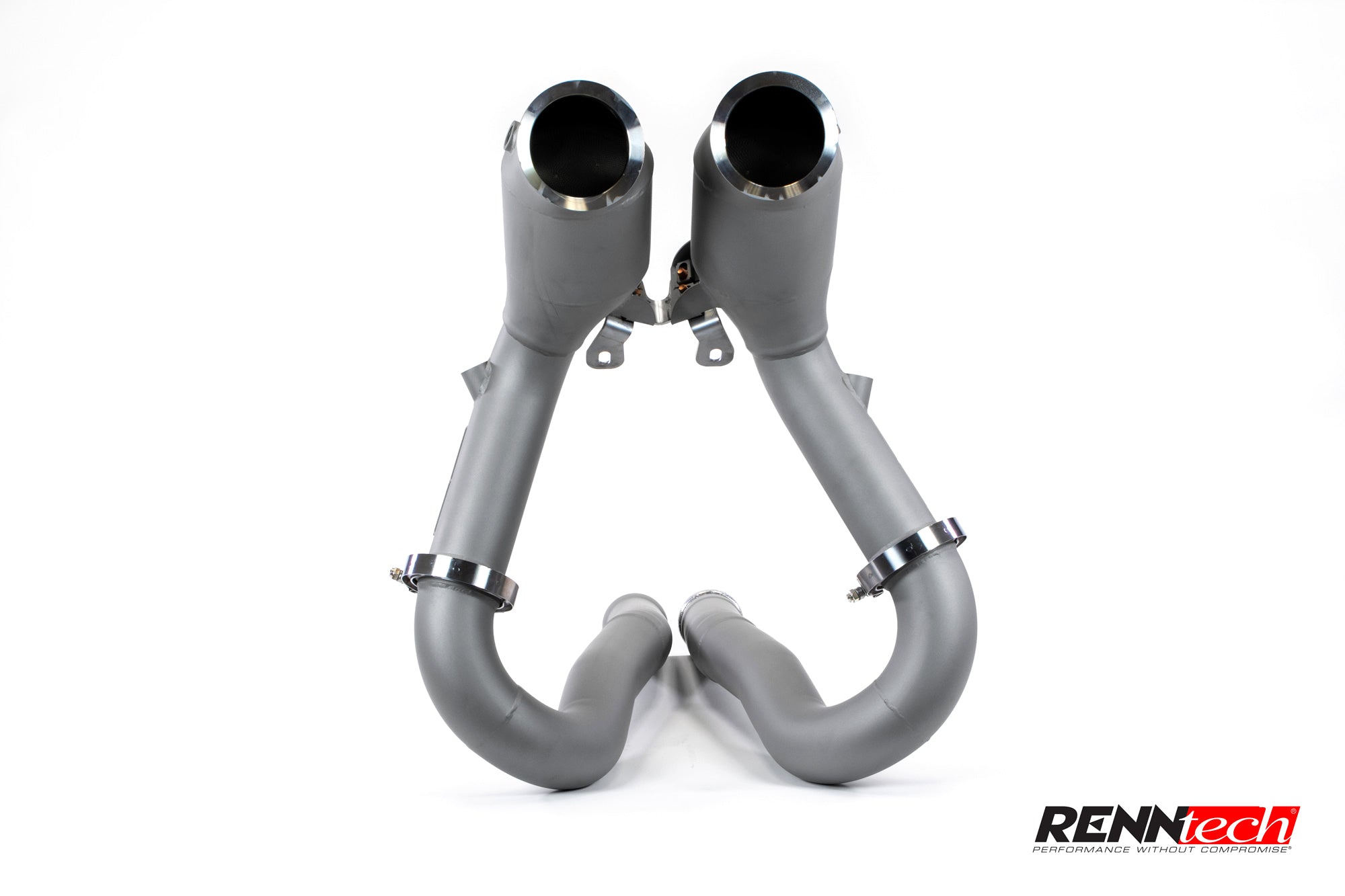 AMG GT Black Series downpipes from the inlet side - Downpipes for the 2021 AMG GT Black Series
