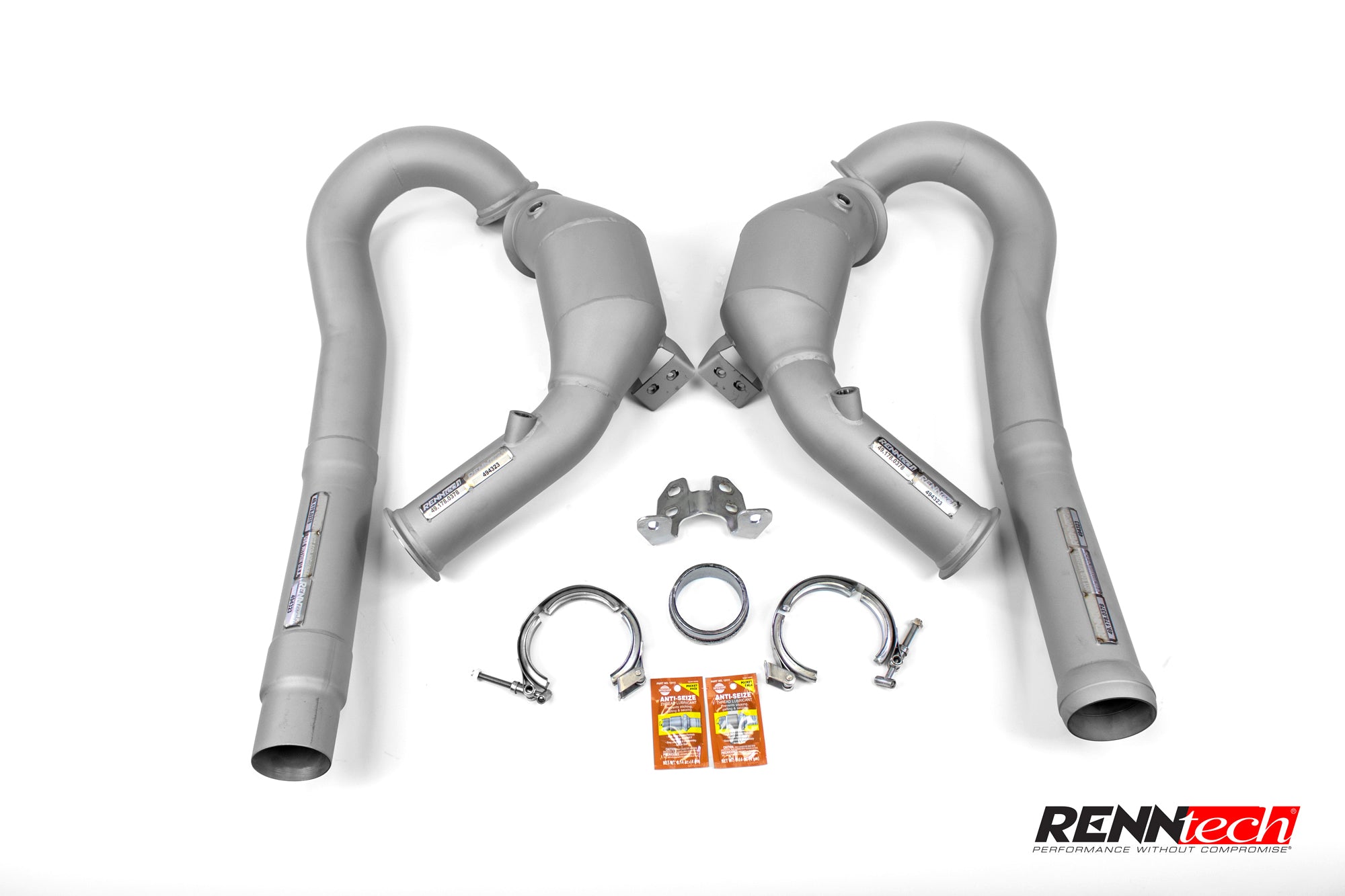 AMG GT C downpipes with clamps and gaskets - Downpipes for the 2021 AMG GT Black Series