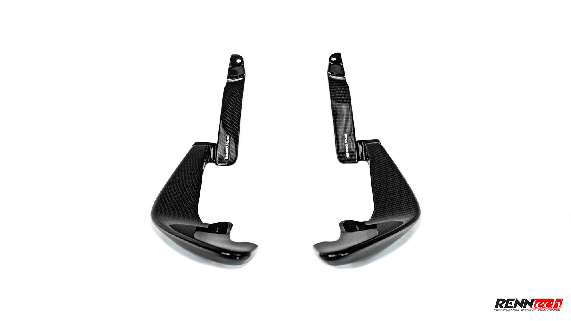 X290 canard pair from the side - Carbon Fiber Canards for the 2019-2026 AMG GT 63 4-Door Coupe