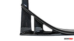 X290 splitter side blade with end plate - Carbon Fiber Front Splitter for the 2019-2026 AMG GT 63 4-Door Coupe