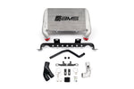 AMS Performance F150 and Raptor High Mount Intercooler kit in silver with support bar, bracket, outlet tube and hardware