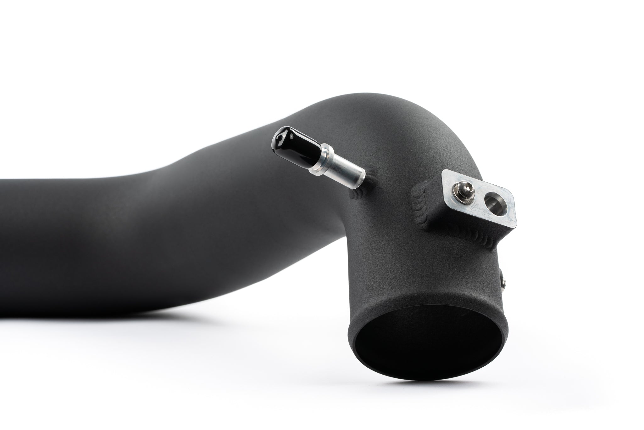 AMS F150 throttle body inlet tube with retained factory fittings