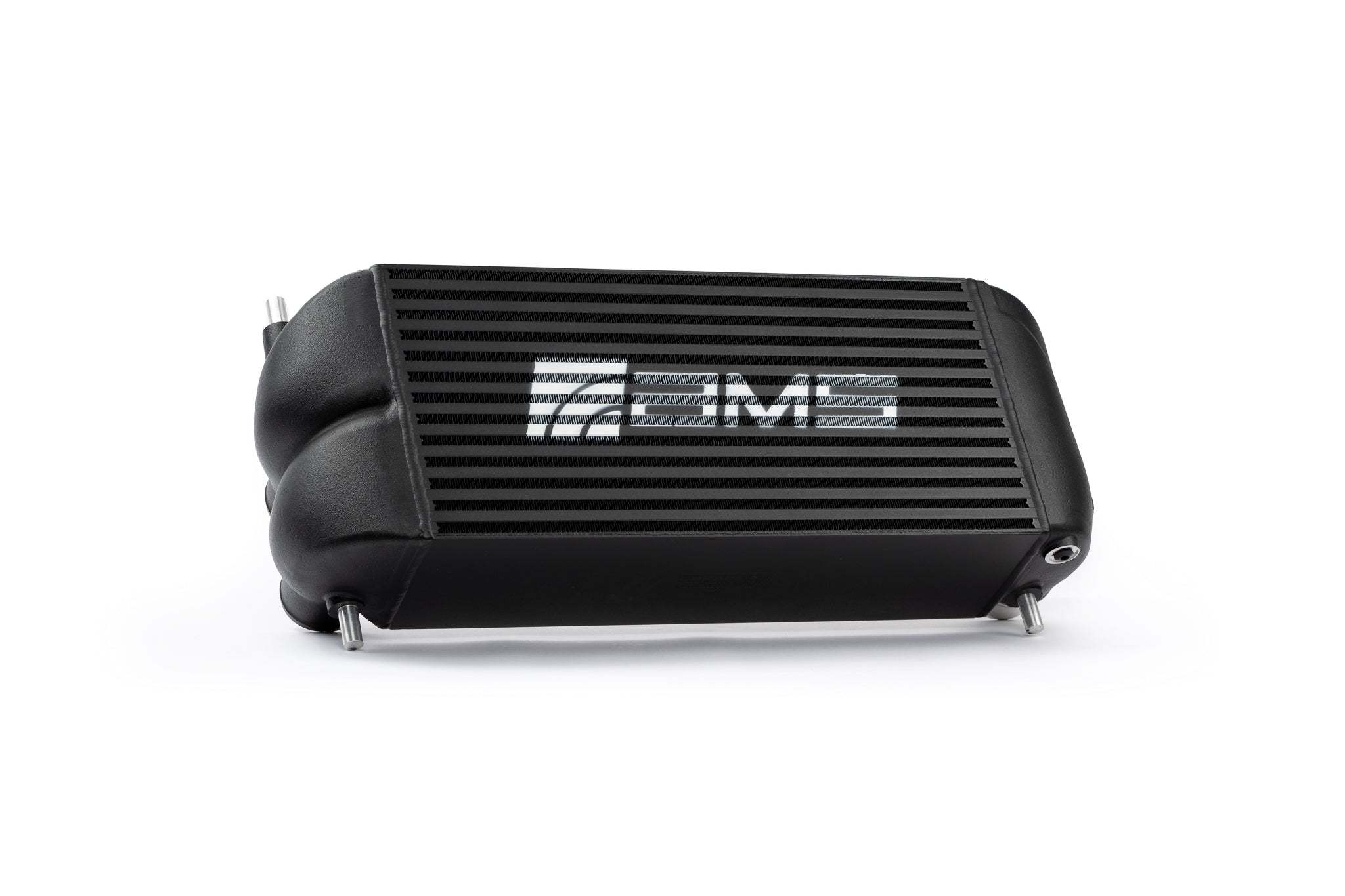 AMS F-150 and Raptor stock location intercooler in black powder coat