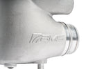 Cast aluminum end tank and outlet on the AMS F-150 intercooler