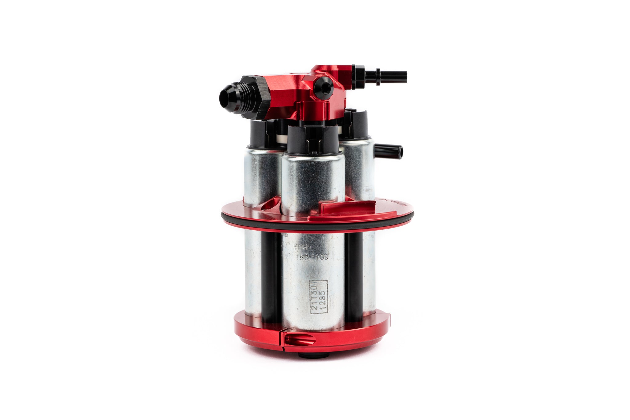 Three brushless pumps mounted in the AMS triple pump assembly