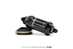 Fuelab billet inline fuel filter with clamp from the AMS R8 V10 kit