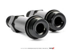 Black anodized AN fittings from the AMS Alpha fuel rail kit