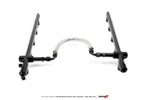 AMS billet fuel rails joined by the PTFE crossover hose for the R8 V10