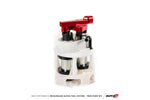 AMS twin pump basket assembly with red outlet manifold for the Huracan