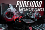 Upgraded Pure Turbos turbochargers in the 992 Turbo S Stage 4+M Power Package