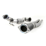 Milltek Sport downpipe and connecting pipework for 2016+ Audi TT Mk3 TTRS 2.5TFSI Quattro, product photo (photo 2)