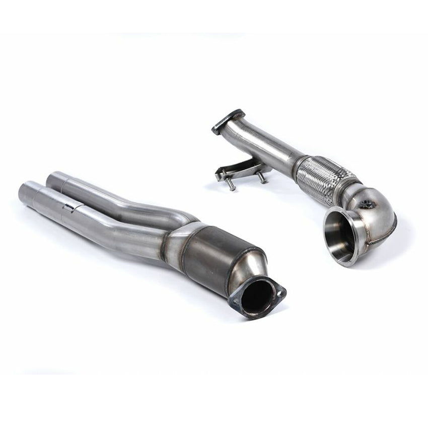 Milltek Sport downpipe and connecting pipework for 2015-2017 Audi RS3 Sportback, product photo (photo 2)