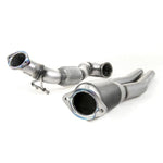 Milltek Sport downpipe and connecting pipework for 2016+ Audi TT Mk3 TTRS 2.5TFSI Quattro, product photo