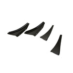 A front view of APR Performance Front Bumper Canards Audi R8 2016-2018 with white background