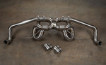 Titanium F1 exhaust Audi R8 V10: complete F1 exhaust and adapters