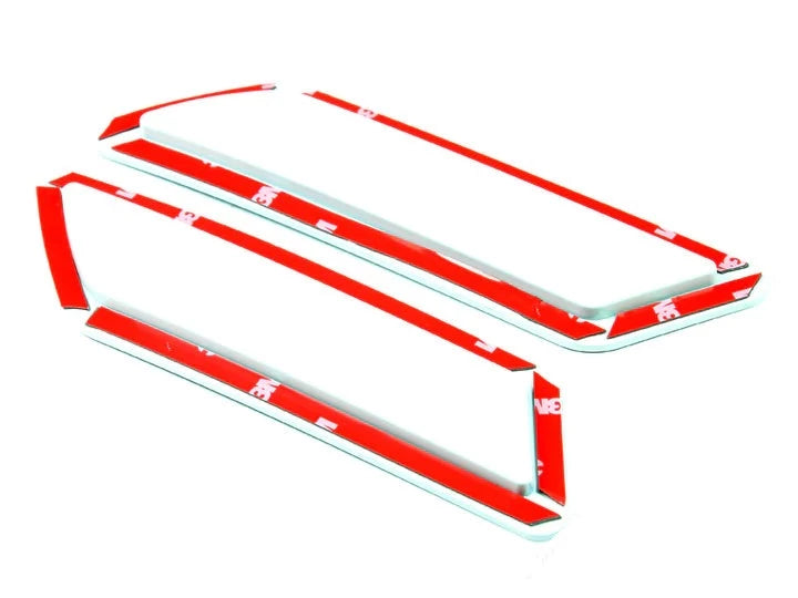A front view of AUTOTECKNIC PAINTED FRONT BUMPER REFLECTORS - BMW F30 3-SERIES (NON-M SPORT) 2012-2019 with white background