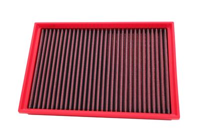 Red performance air filter element supplied with the package - R3 Performance Package for the 2019-2026 G 63 AMG