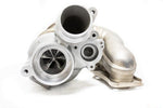 A front view of Pure Turbos BMW N20/N26 PURE Stage 2 Turbo Upgrade behind a white background