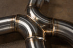 Stainless exhaust BMW F90 M5/F92 M8: rear pipe bends