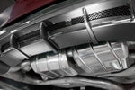 Capristo rear skirt apron diffuser fitted under a BMW 428i/435i F32