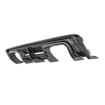 G82 M4 diffuser off car, angled 3/4 view