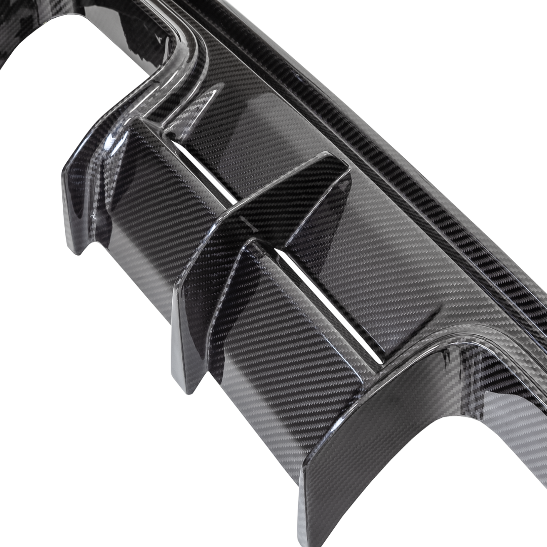2x2 carbon G82 M4 diffuser fins, macro