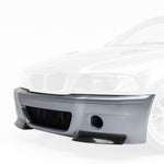 E46 M3 V-CSL front bumper, faded view highlighting bumper