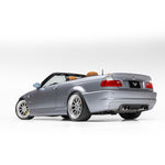 E46 M3 convertible fitted with V-CSL diffuser, rear 3/4 of car
